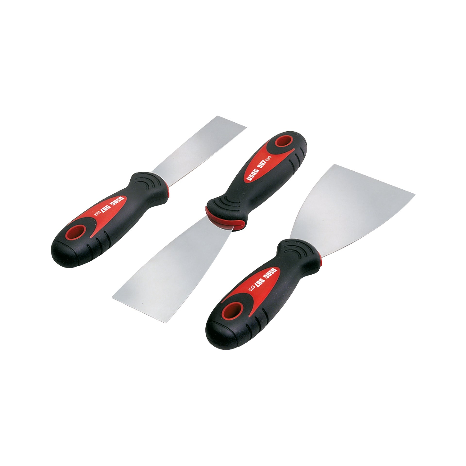 987 E/S3 - Jeu de 3 spatules - Usag - U09870050 987 E/S3 - Jeu de 3 spatules - Usag - U09870050